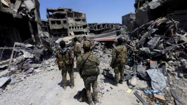 العبادي من الموصل: النصر محسوم على تنظيم الدولة