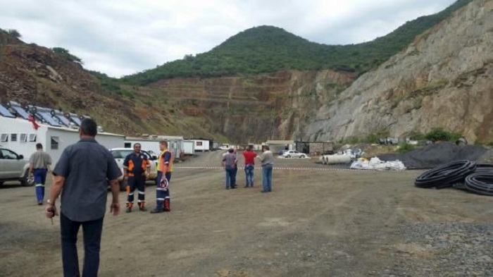 Three missing, 87 rescued after South Africa mine collapse
