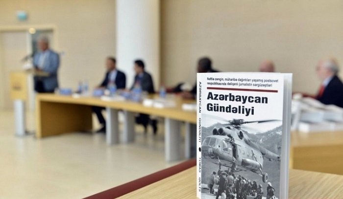 "Azerbaijan Diary" book by American expert Thomas Goltz presented in Baku