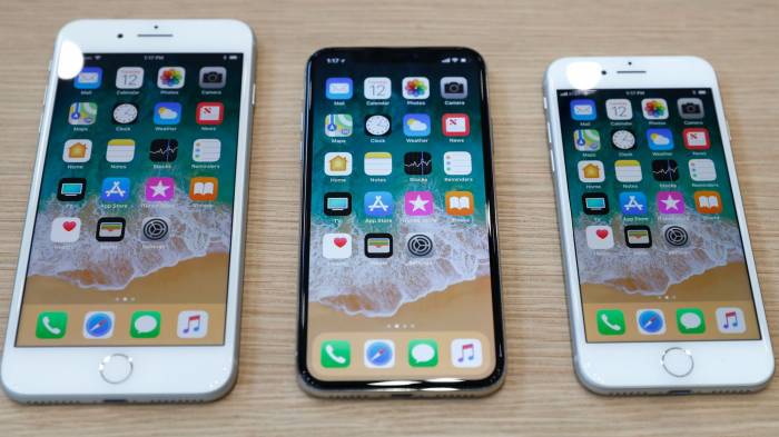 L'iPhone 8 et l'iPhone X, les nouveau smartphones d'Apple