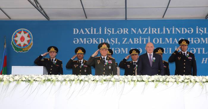 Azərbaycan polisi peşə bayramını qeyd edir - FOTO