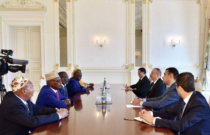 Ilham Aliyev meets delegation led by Djibouti’s National Assembly president