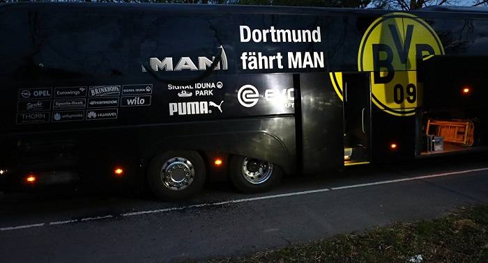 Fiscalía alemana descarta motivos terroristas en el ataque al autobús de Borussia