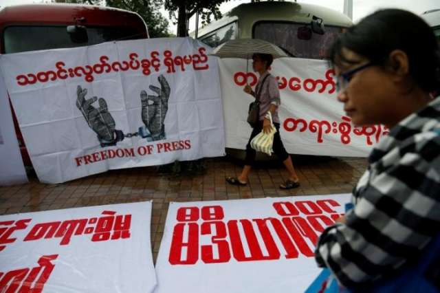 Two Reuters journalists arrested in Myanmar