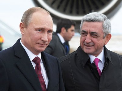 Putin and Sargsyan discuss personal contacts