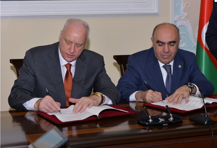 Un accord conclu entre le Parquet général d`Azerbaïdjan et la Commission d`enquête de Russie