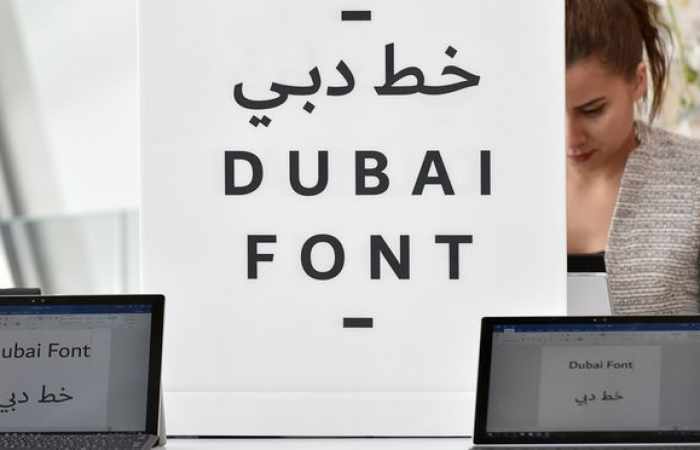 Microsoft creates first city typeface for Dubai