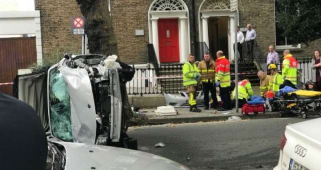 Motorist hits five in Dublin 