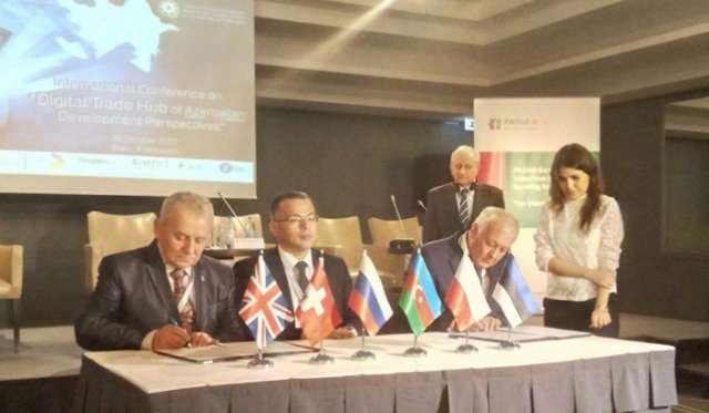 Azerbaijan inks deals for e-commerce development