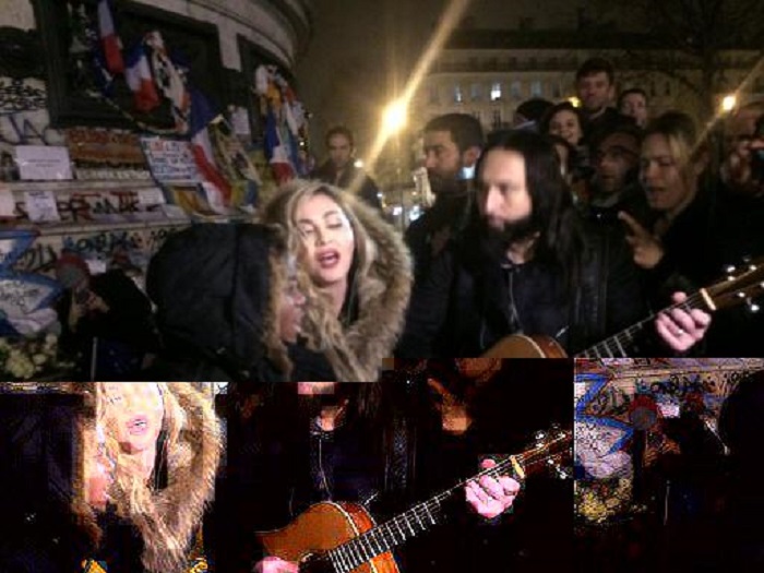 Madonna gibt spontanes Mini-Konzert auf Pariser Platz der Republik