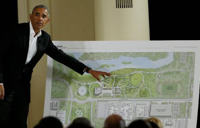 Obama setzt sich Millionen-Denkmal