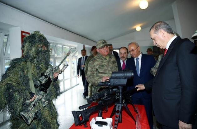 Erdogan: La Turquie n`acceptera jamais de bastion kurde à sa frontière avec la Syrie