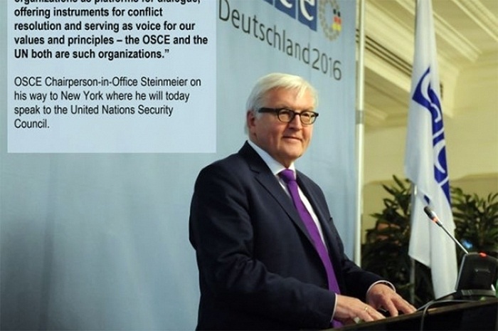 OSCE Chairperson-in-Office expresses concern over developments in Nagorno-Karabakh conflict zone