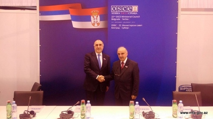Azerbaijani FM meets Maltese counterpart