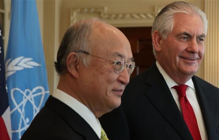 Rencontre privée entre Amano et Tillerson