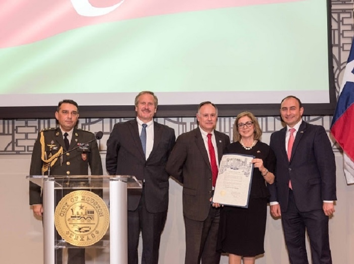 National Flag Day of Azerbaijan marked in Houston 