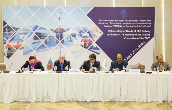 ECO important meetings on rail transport underway in Baku
