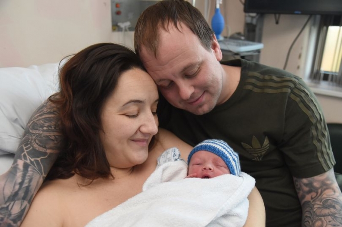 Mum gives birth to New Year's Day miracle baby after 8 miscarriages
