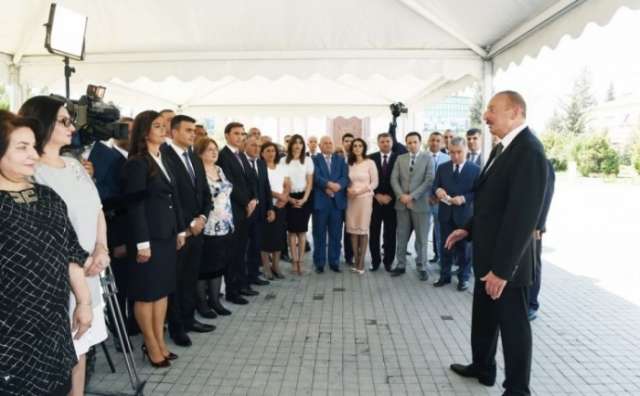 Ilham Aliyev: Azerbaijan lives at its own expense