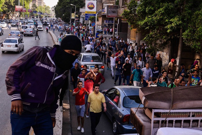 Egipto encarcela a 152 personas por la marcha contra las islas cedidas a Riad