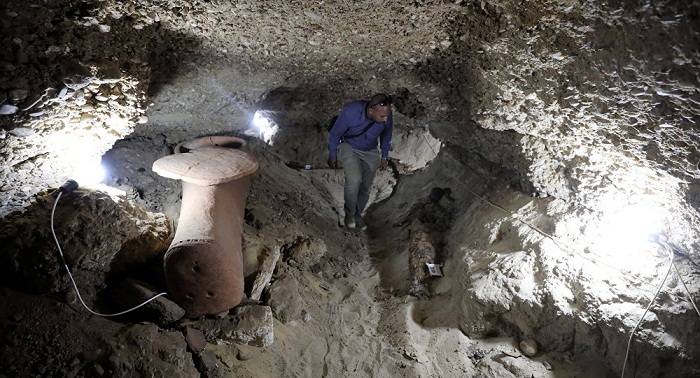 Descubren en Egipto la tumba de un orfebre de hace 3.500 años