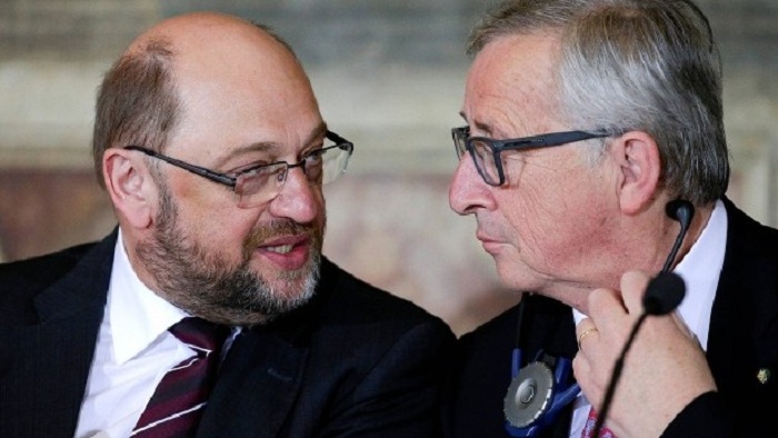 Juncker: Schulz soll EU-Parlamentspräsident bleiben
