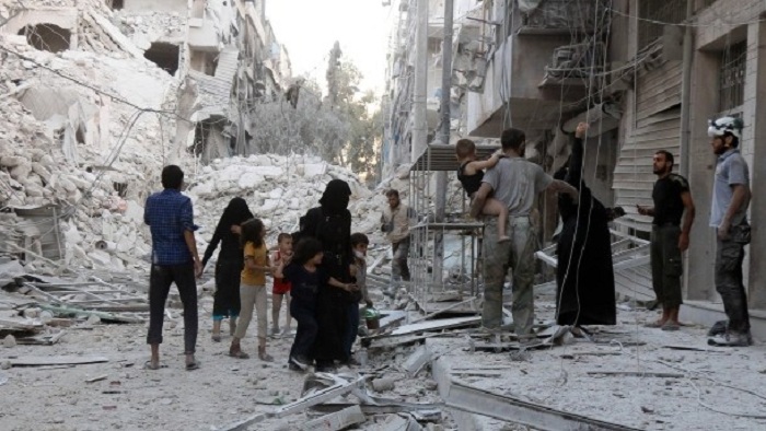 Hunderttausende in Aleppo haben nur noch giftiges Brunnenwasser