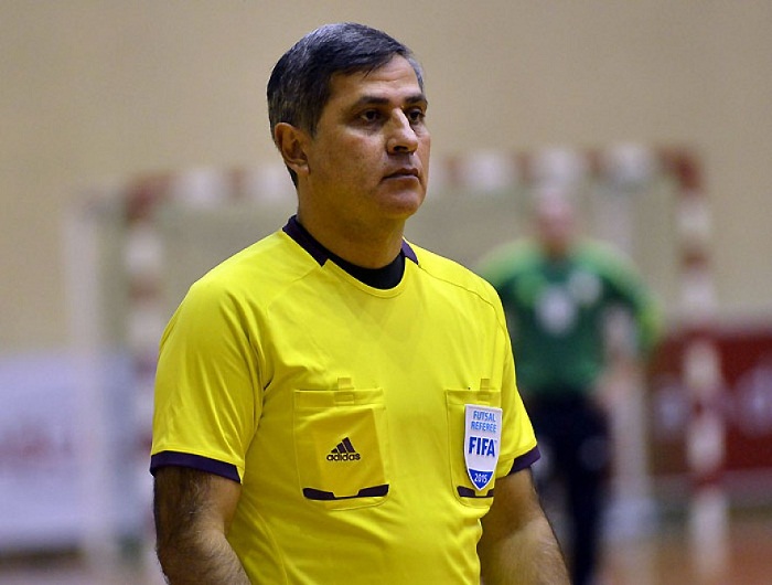 Un arbitre azerbaïdjanais désigné pour diriger des matchs de la phase de qualification de la Coupe du monde de futsal