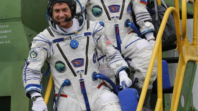 L`astronaute Shane Kimbrough vote depuis l`espace