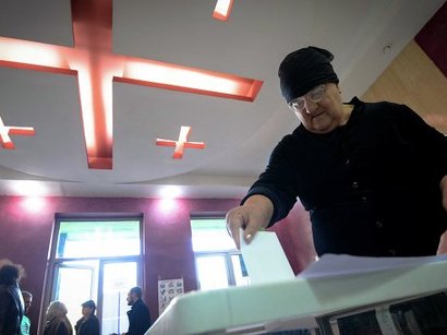 Gürcüstan seçkilərində yalnız 46 faiz seçici iştirak edib