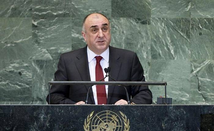Rede des Außenministers bei der UNO: Aserbaidschan bleibt der politischen Lösung des Berg-Karabach Konflikts treu 