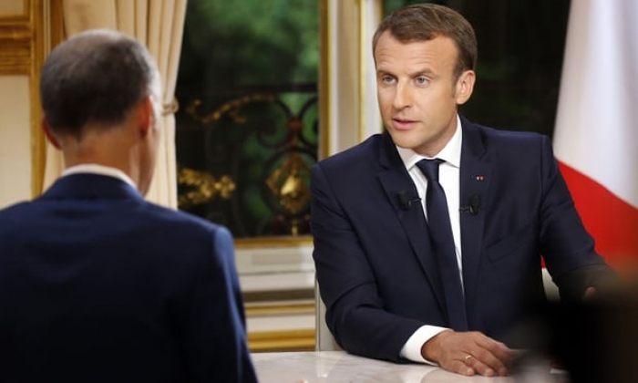 Emmanuel Macron claims in TV interview: 'I am not cut off'