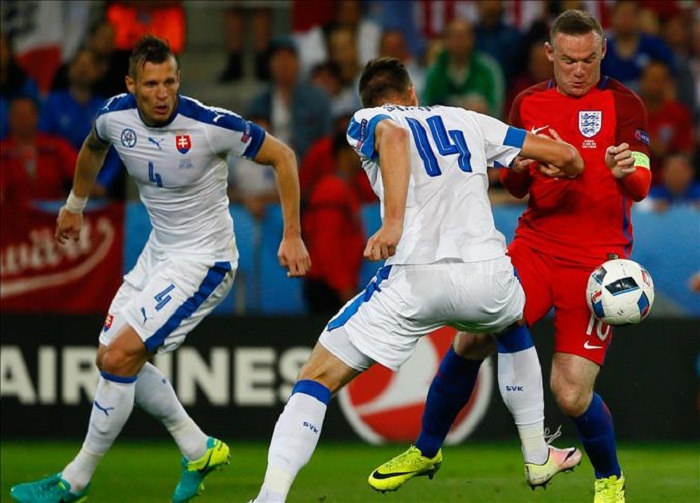 Euro 2016 – Gr B- Deuxième du groupe B , l’Angleterre se qualifie aux 1/8èmes