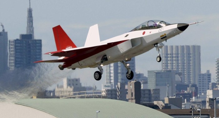 Japón prepara el ensayo de su caza del futuro 