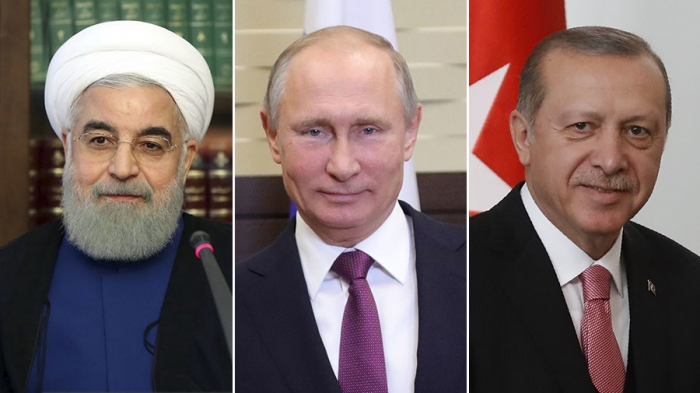Syria peace talks: Putin discusses political solution with Erdogan & Rouhani amid ISIS demise
