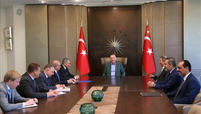 Turkish President, Russian MoD hold meeting in Istanbul
