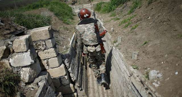 Armenian serviceman injured in Karabakh
