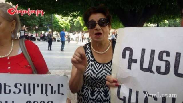 Protest held in Yerevan - PHOTOS