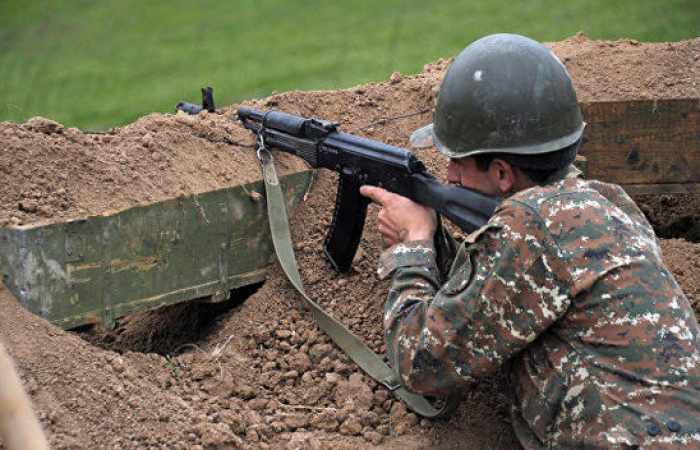 Armenian armed forces holding military exercises in occupied Azerbaijani lands

