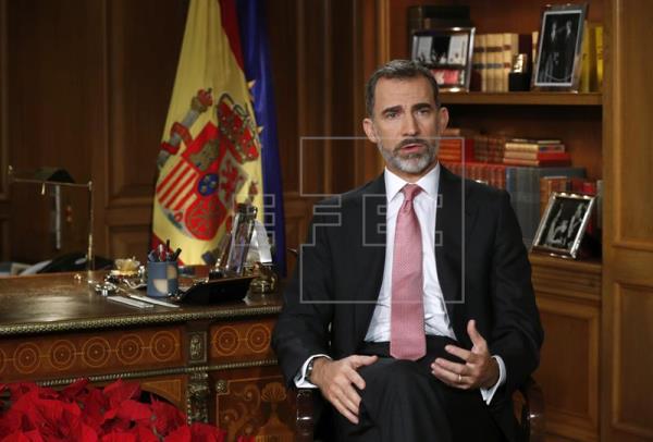 PP, PSOE y C`s alaban el mensaje del Rey, que defrauda a Podemos y a los nacionalistas