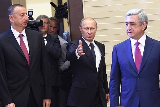 Aliyev y Sarkisyán van a encontrarse el 26 de junio