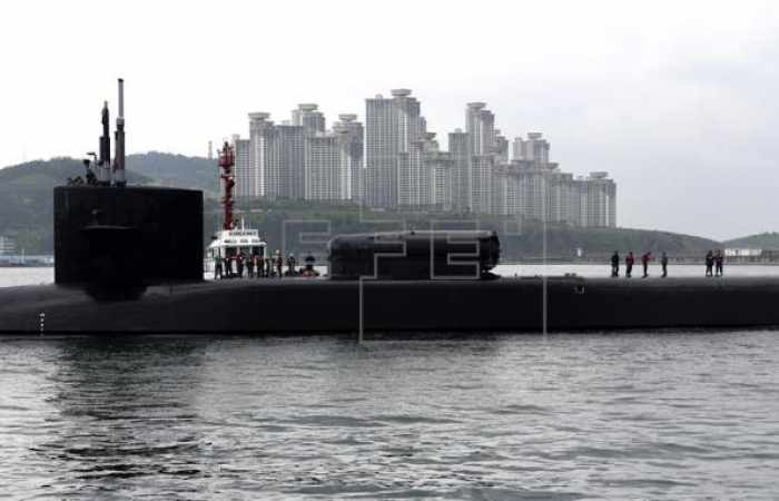 EEUU envía un submarino nuclear a la península de Corea en plena tensión