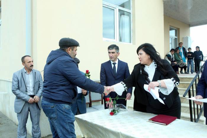 De nouvelles maisons privées mises à la disposition des handicapés de guerre du Karabakh et des familles des martyrs