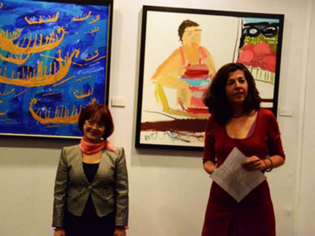 Exhibition of Azerbaijani artist opens at Carrusel de Louvre gallery