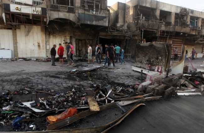 Bağdadda terror: 121 ölü, 96 yaralı (Yenilənib)