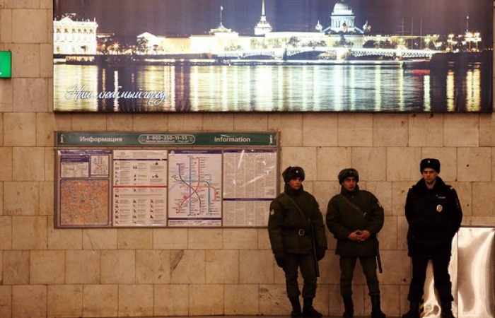 Several held over St Petersburg attack after explosive device found in raid