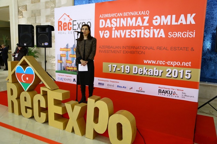 Internationale Fachmesse für Immobilien und Investitionen RECEXPO 2015 in Baku