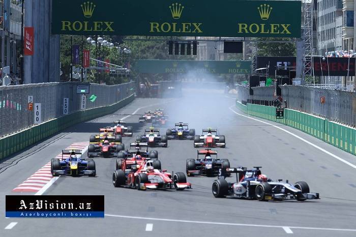 La grille de départ du Grand Prix d’Azerbaïdjan
