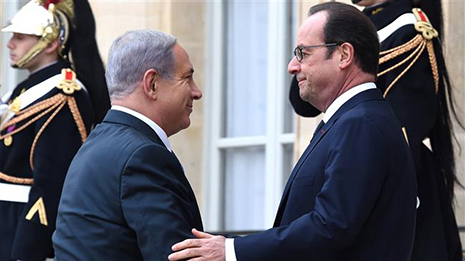 Hollande asked Netanyahu not to join Paris rally