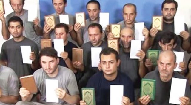 Terrorçular 16 türkü azad edib